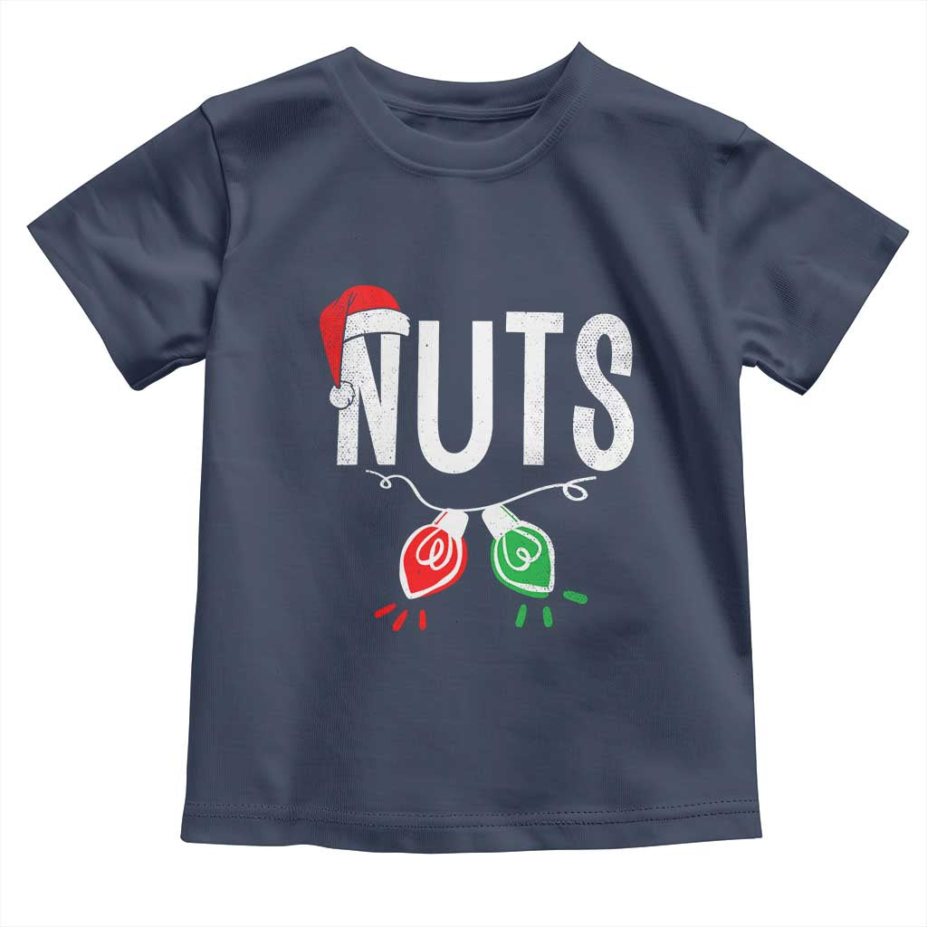 Christmas Matching Couple Toddler T Shirt Chestnuts Xmas Funny Nuts