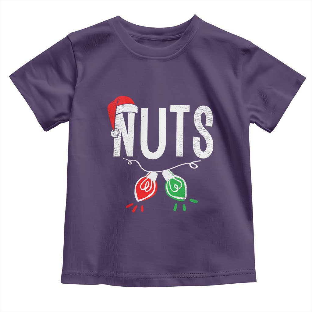 Christmas Matching Couple Toddler T Shirt Chestnuts Xmas Funny Nuts
