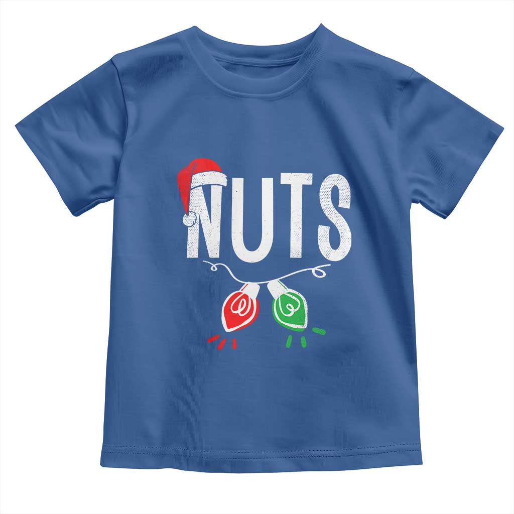 Christmas Matching Couple Toddler T Shirt Chestnuts Xmas Funny Nuts