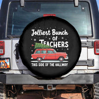 Funny Xmas Teacher Spare Tire Cover Jolliest Bunch Of Teachers This Side Of The Hallway Xmas PJ Gift