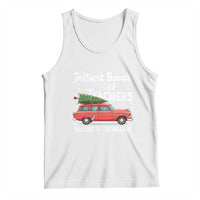 Funny Christmas Teacher Tank Top Jolliest Bunch Of Teachers This Side Of The Hallway Xmas PJ Gift