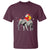 Christmas Santa Riding Elephant T Shirt Xmas Tree Light Funny Festive - Wonder Print Shop