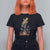 Giraffe Christmas Tree T Shirt For Women Funny Xmas Giraffes Lover Gift - Wonder Print Shop