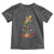 Giraffe Christmas Tree Toddler T Shirt Funny Xmas Giraffes Lover Gift