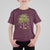 Christmas Palm Tree T Shirt For Kid Xmas Lights Tropical Hawaiian Holidays - Wonder Print Shop