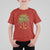 Christmas Palm Tree T Shirt For Kid Xmas Lights Tropical Hawaiian Holidays - Wonder Print Shop