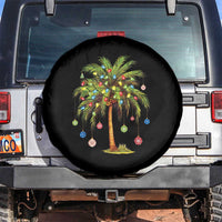 Christmas Palm Tree Spare Tire Cover Xmas Lights Tropical Hawaiian Holidays