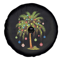 Christmas Palm Tree Spare Tire Cover Xmas Lights Tropical Hawaiian Holidays
