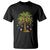 Christmas Palm Tree T Shirt Xmas Lights Tropical Hawaiian Holidays - Wonder Print Shop