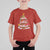 Tropical Hawaiian Christmas T Shirt For Kid Mele Kalikimaka Palm Tree Xmas in Hawaii - Wonder Print Shop