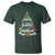 Tropical Hawaiian Christmas T Shirt Mele Kalikimaka Palm Tree Xmas in Hawaii - Wonder Print Shop