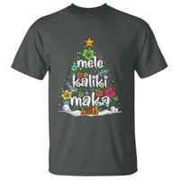 Tropical Hawaiian Christmas T Shirt Mele Kalikimaka Palm Tree Xmas in Hawaii - Wonder Print Shop