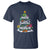 Tropical Hawaiian Christmas T Shirt Mele Kalikimaka Palm Tree Xmas in Hawaii - Wonder Print Shop