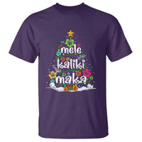 Tropical Hawaiian Christmas T Shirt Mele Kalikimaka Palm Tree Xmas in Hawaii - Wonder Print Shop