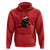 Christmas Black Cat Hoodie Knock Over Elephant Funny Xmas