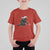 Christmas Black Cat T Shirt For Kid Knock Over Elephant Funny Xmas - Wonder Print Shop