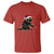 Christmas Black Cat T Shirt Knock Over Elephant Funny Xmas - Wonder Print Shop