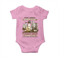 Vintage Thanksgiving Turkey Drop Baby Onesie Funny 1978 Helicopter Scene Classic TV Moment - Wonder Print Shop