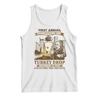 Vintage Thanksgiving Turkey Drop Tank Top Funny 1978 Helicopter Scene Classic TV Moment - Wonder Print Shop
