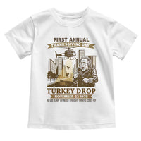 Vintage Thanksgiving Turkey Drop Toddler T Shirt Funny 1978 Helicopter Scene Classic TV Moment - Wonder Print Shop