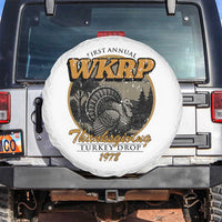 Retro WKRP Thanksgiving Turkey Drop 1978 Spare Tire Cover Distressed Vintage Holiday - Wonder Print Shop