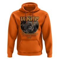 Retro WKRP Thanksgiving Turkey Drop 1978 Hoodie Distressed Vintage Holiday - Wonder Print Shop
