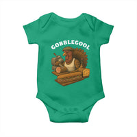 Gobblegool Funny Thanksgiving Baby Onesie Italian Turkey Deli Humor Sub Sandwich - Wonder Print Shop