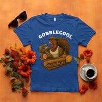 Gobblegool Funny Thanksgiving T Shirt Italian Turkey Deli Humor Sub Sandwich - Wonder Print Shop