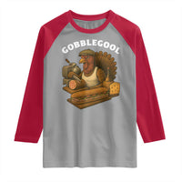 Gobblegool Funny Thanksgiving Raglan Shirt Italian Turkey Deli Humor Sub Sandwich - Wonder Print Shop