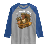 Gobblegool Funny Thanksgiving Raglan Shirt Italian Turkey Deli Humor Sub Sandwich - Wonder Print Shop