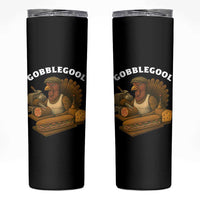 Gobblegool Funny Thanksgiving Skinny Tumbler Italian Turkey Deli Humor Sub Sandwich - Wonder Print Shop