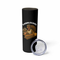 Gobblegool Funny Thanksgiving Skinny Tumbler Italian Turkey Deli Humor Sub Sandwich - Wonder Print Shop