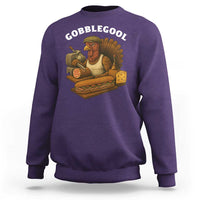 Gobblegool Funny Thanksgiving Sweatshirt Italian Turkey Deli Humor Sub Sandwich - Wonder Print Shop