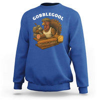 Gobblegool Funny Thanksgiving Sweatshirt Italian Turkey Deli Humor Sub Sandwich - Wonder Print Shop