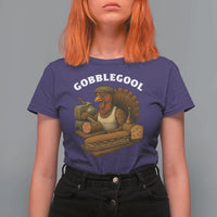 Gobblegool Funny Thanksgiving T Shirt For Women Italian Turkey Deli Humor Sub Sandwich - Wonder Print Shop