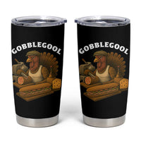 Gobblegool Funny Thanksgiving Tumbler Cup Italian Turkey Deli Humor Sub Sandwich - Wonder Print Shop