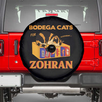 Bodega Cats for Zohran Spare Tire Cover New York Mamdani Supporter Mayor Cute Cat - Wonder Print Shop