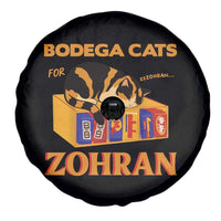 Bodega Cats for Zohran Spare Tire Cover New York Mamdani Supporter Mayor Cute Cat - Wonder Print Shop