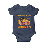 Bodega Cats for Zohran Baby Onesie New York Mamdani Supporter Mayor Cute Cat - Wonder Print Shop
