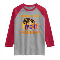 Bodega Cats for Zohran Raglan Shirt New York Mamdani Supporter Mayor Cute Cat - Wonder Print Shop