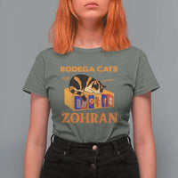 Bodega Cats for Zohran T Shirt For Women New York Mamdani Supporter Mayor Cute Cat - Wonder Print Shop
