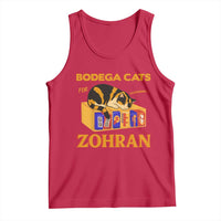 Bodega Cats for Zohran Tank Top New York Mamdani Supporter Mayor Cute Cat - Wonder Print Shop
