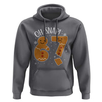 Oh Snap 67 Gingerbread Meme Hoodie Broken Cookie Six Seven Holiday Gag Christmas Vibes - Wonder Print Shop