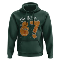 Oh Snap 67 Gingerbread Meme Hoodie Broken Cookie Six Seven Holiday Gag Christmas Vibes - Wonder Print Shop
