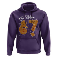 Oh Snap 67 Gingerbread Meme Hoodie Broken Cookie Six Seven Holiday Gag Christmas Vibes - Wonder Print Shop