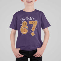 Oh Snap 67 Gingerbread Meme T Shirt For Kid Broken Cookie Six Seven Holiday Gag Christmas Vibes - Wonder Print Shop
