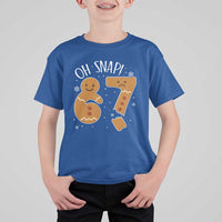 Oh Snap 67 Gingerbread Meme T Shirt For Kid Broken Cookie Six Seven Holiday Gag Christmas Vibes - Wonder Print Shop