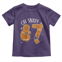 Oh Snap 67 Gingerbread Meme Toddler T Shirt Broken Cookie Six Seven Holiday Gag Christmas Vibes - Wonder Print Shop