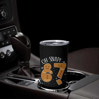Oh Snap 67 Gingerbread Meme Tumbler Cup Broken Cookie Six Seven Holiday Gag Christmas Vibes - Wonder Print Shop