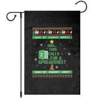 Funny Excel Christmas Tree Garden Flag This Calls for a Spreadsheet Xmas DIV0 Errors - Wonder Print Shop